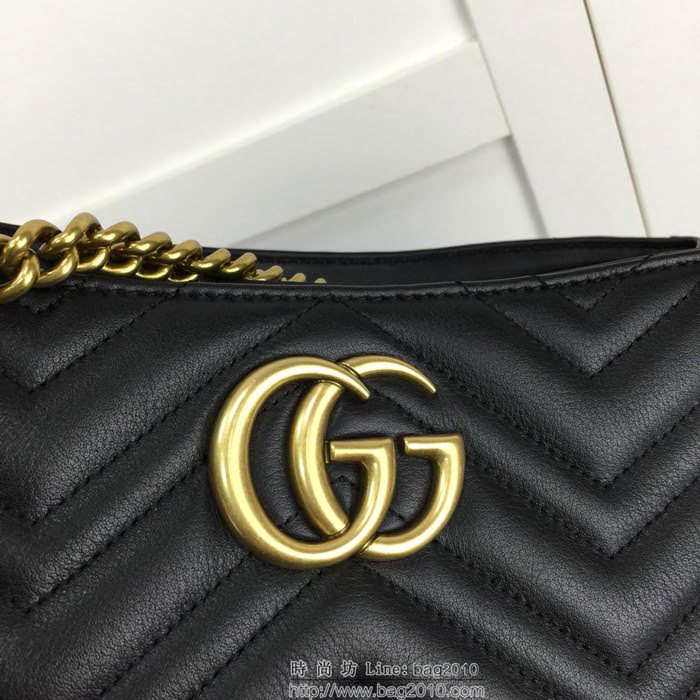 GUCCI古馳 新款 專櫃品質 原單 453569 克色 鏈條肩背包HY1377